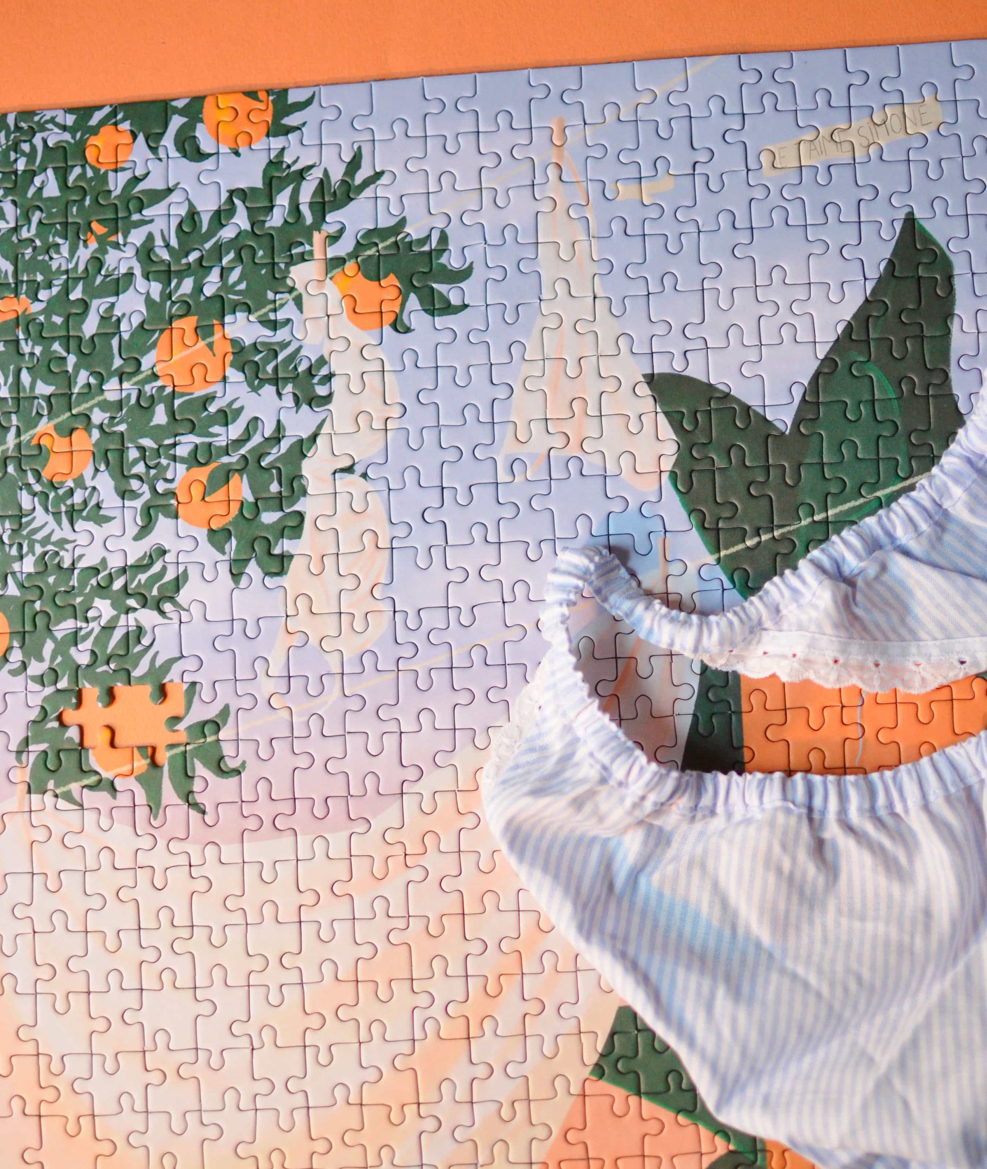Puzzle 500 pièces La petite danse du linge fabriqué en France