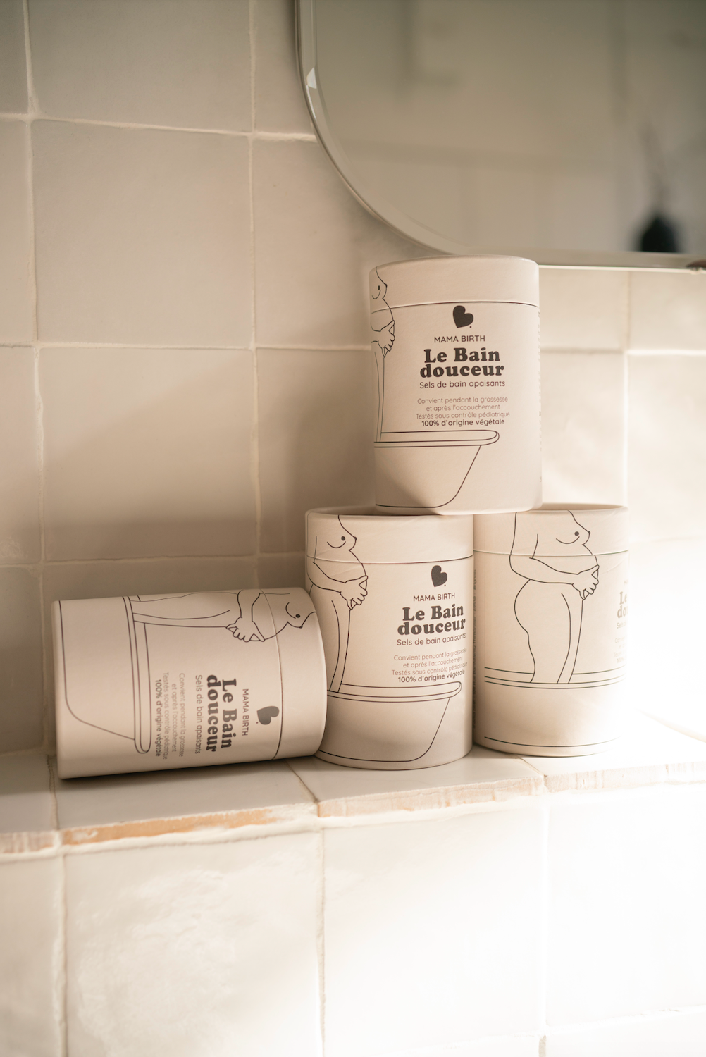 Sels de bain Le Bain douceur Mama Birth