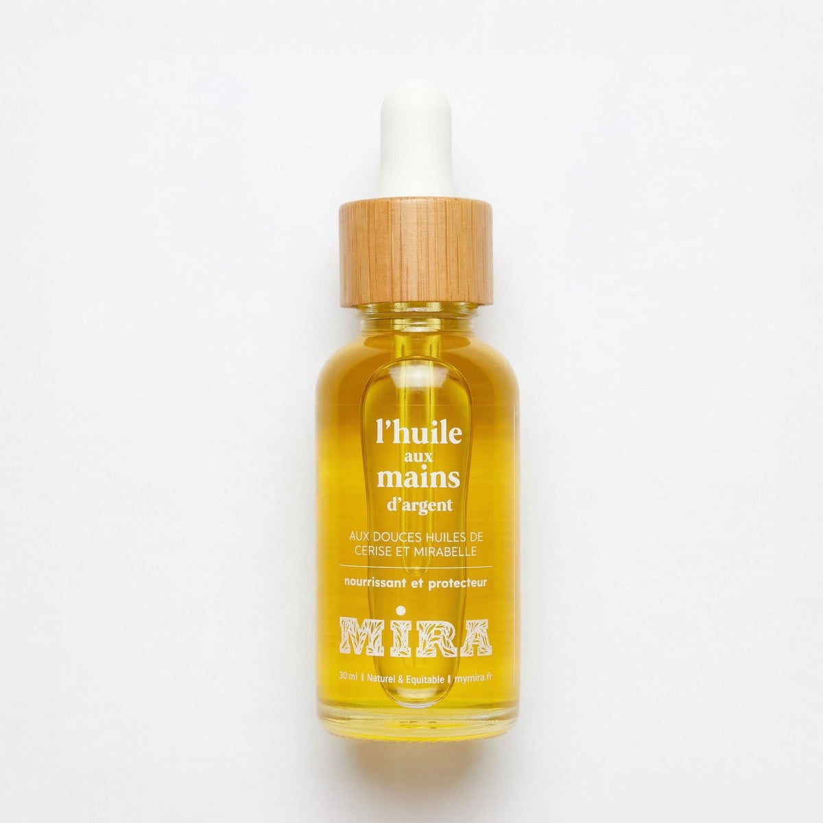 Huile pour les mains - L'huile aux mains d'argent My Mira