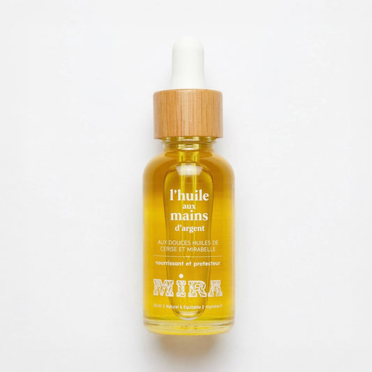 Huile pour les mains - L'huile aux mains d'argent My Mira