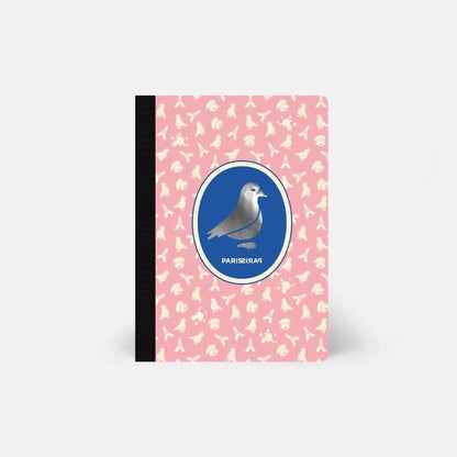 Dos vert et bleu du carnet A5 Pigeon Papier Tigre