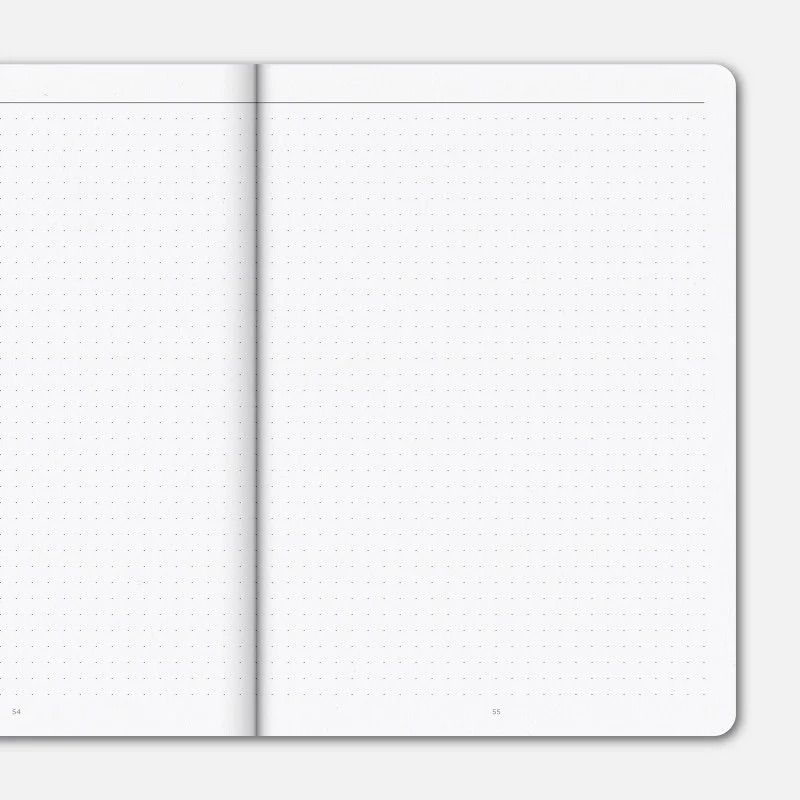 Pages pointillées du carnet A5 Utopia Papier Tigre