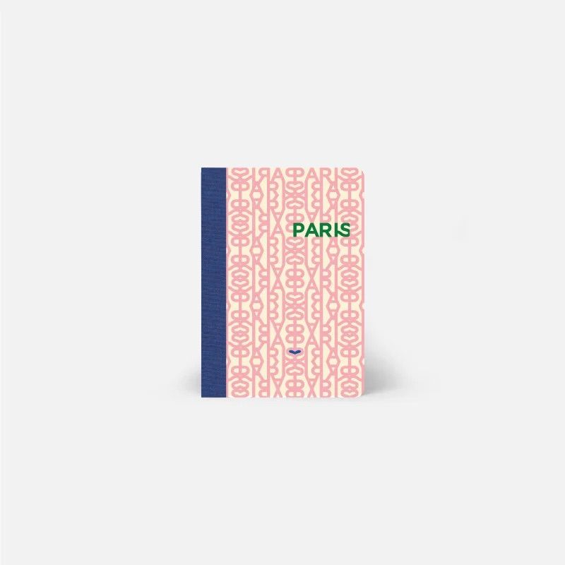 Carnet A6 ParisParis ligné Papier Tigre vue de face