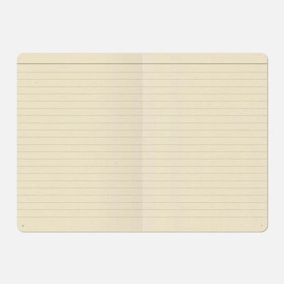 Pages lignées beiges du carnet A6 ParisParis Papier Tigre