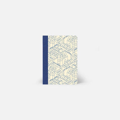 Carnet A6 Toits de Paris ligné Papier Tigre vue de face