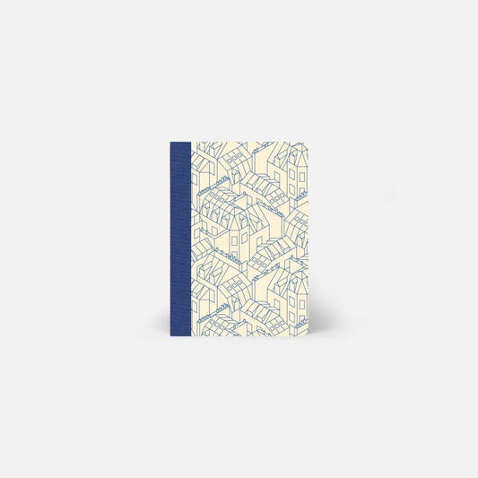 Carnet A6 Toits de Paris ligné Papier Tigre vue de face