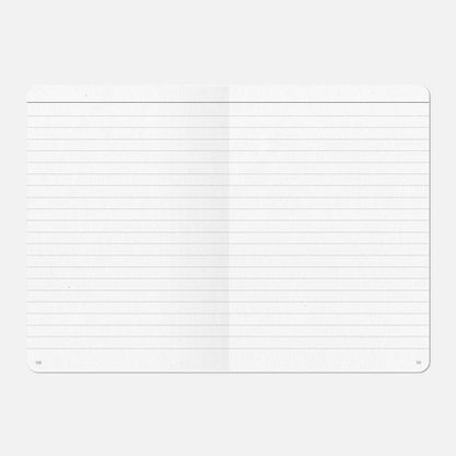Pages lignées blanches du carnet A6 Toits de Paris Papier Tigre