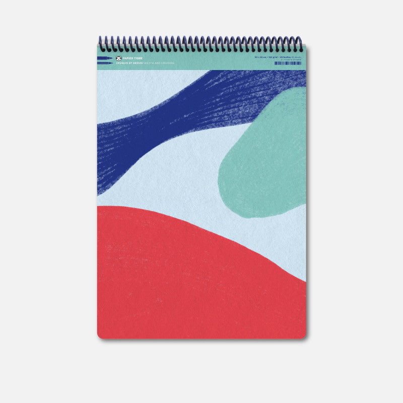 Carnet de croquis Duo A4 Papier Tigre vue de face