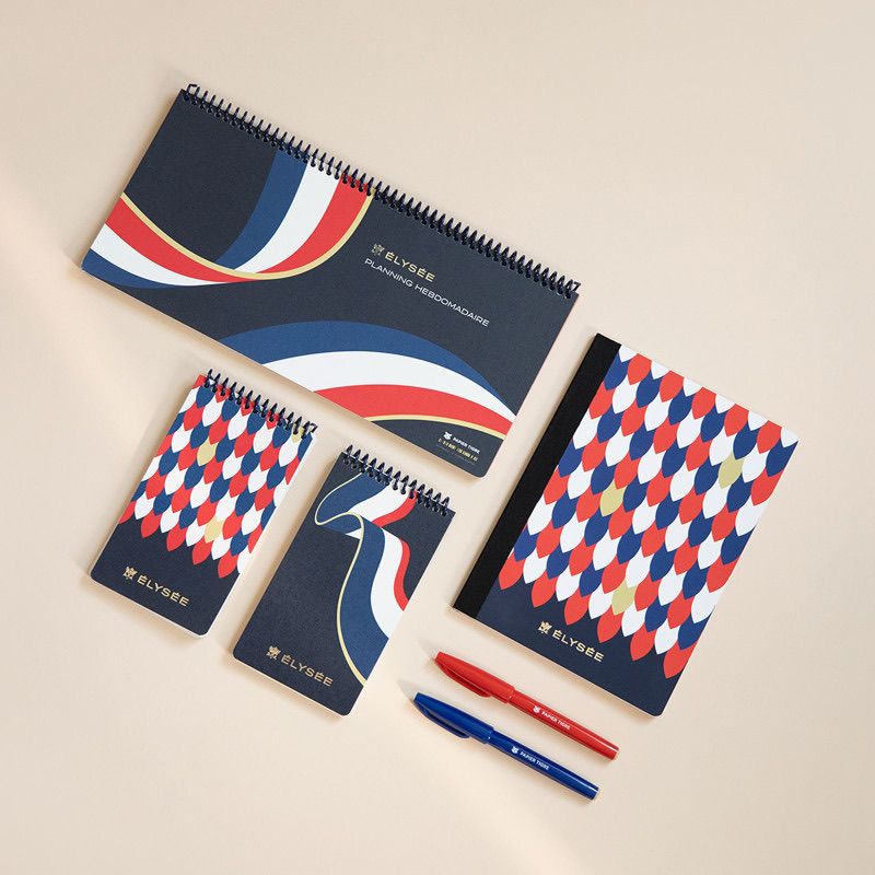 Collection de carnets Élysée Papier Tigre avec stylos