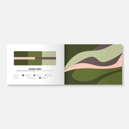Palette Aphis Nerii dans Color Inspiration Volume 2 Papier Tigre