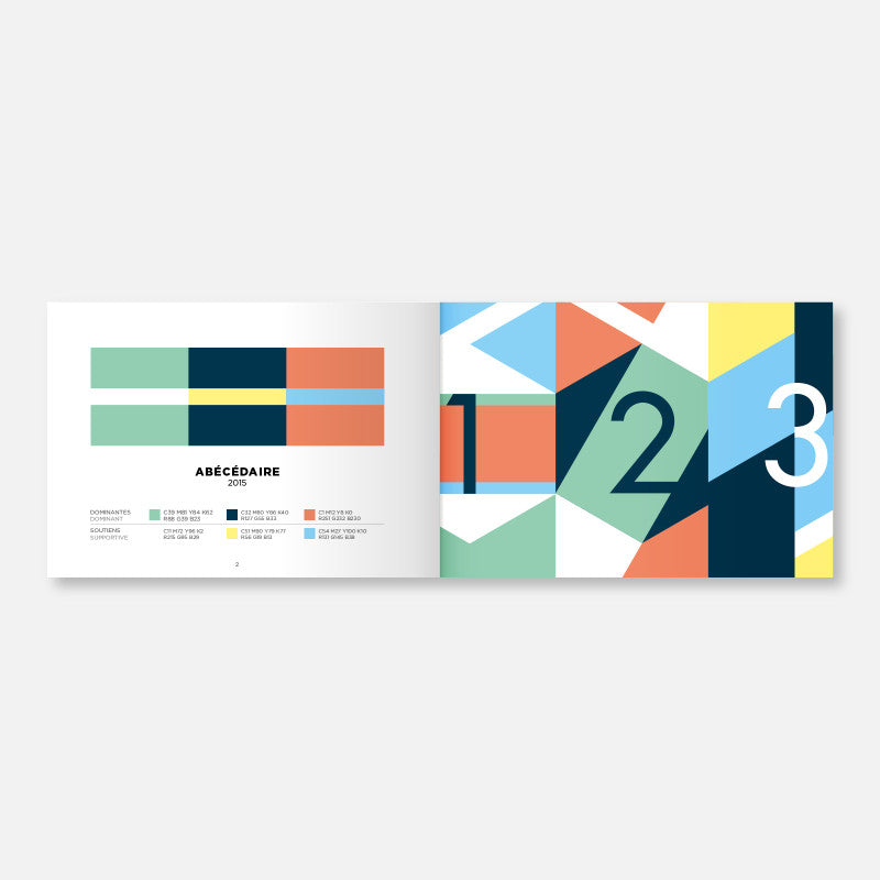 Palette Abécédaire dans Color Inspiration Volume 3 Papier Tigre
