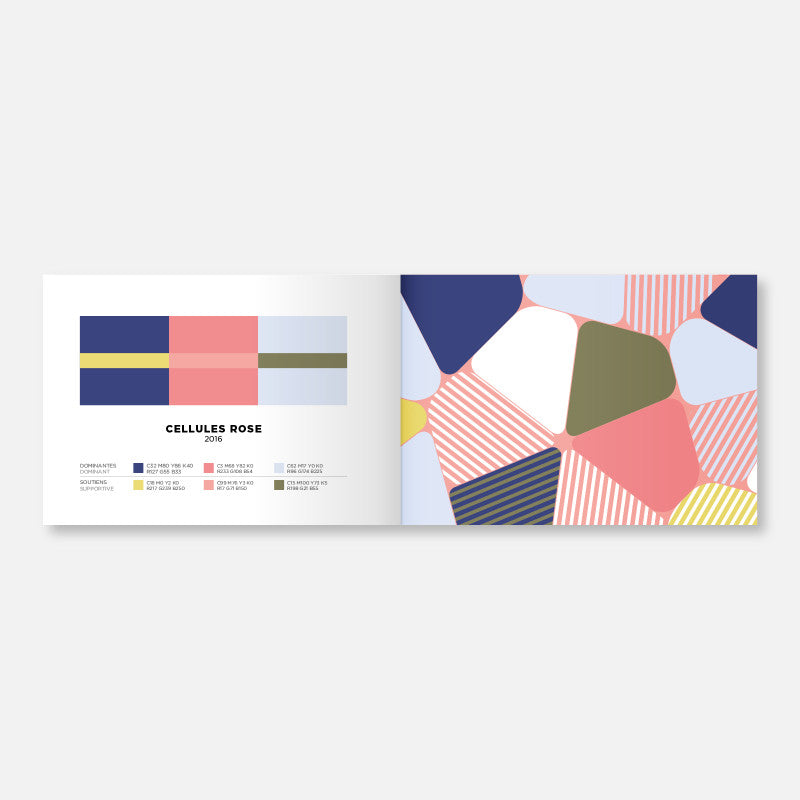 Palette Cellules Rose dans Color Inspiration Volume 3 Papier Tigre