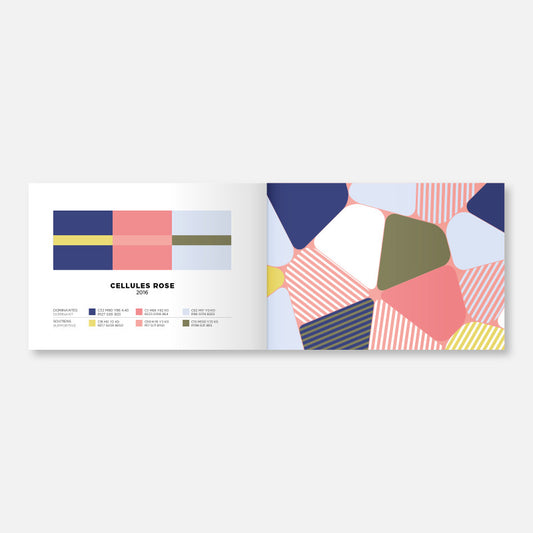 Palette Cellules Rose dans Color Inspiration Volume 3 Papier Tigre
