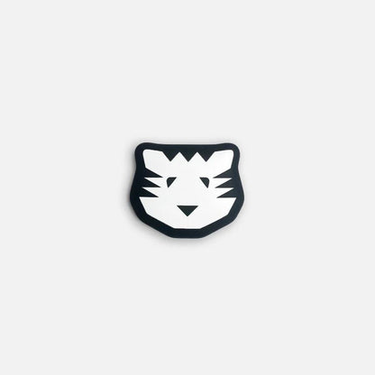 Gomme Tigre Papier Tigre isolée sur fond clair
