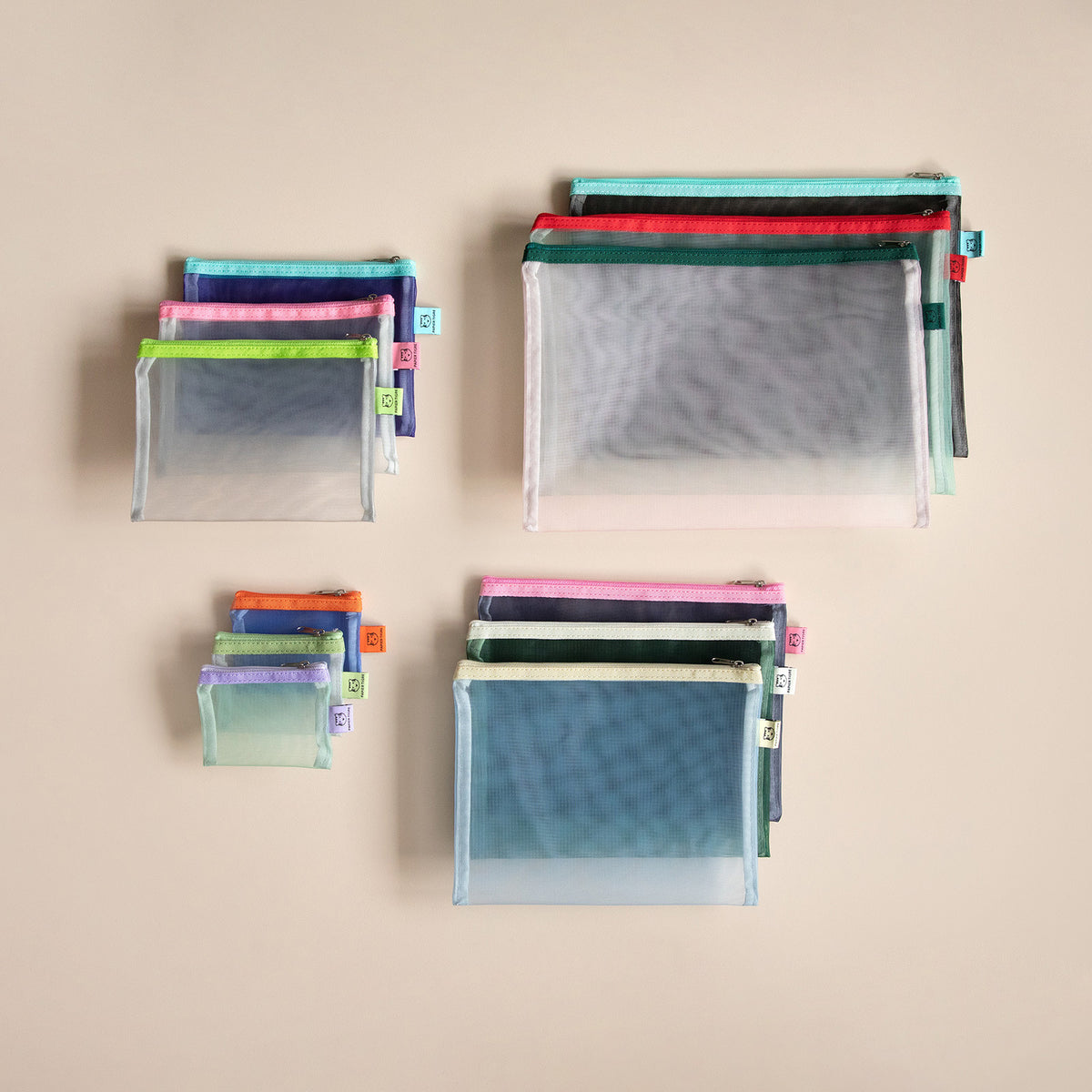 Pochette Mesh XS Papier Tigre, vue produit 7
