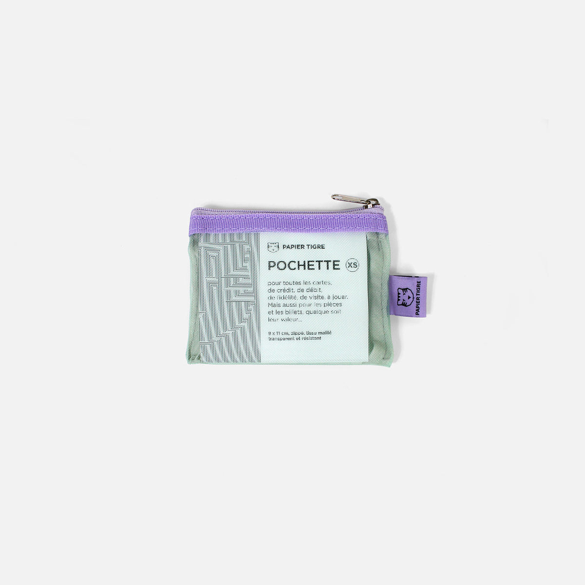 Pochette Mesh XS Papier Tigre, vue produit 11