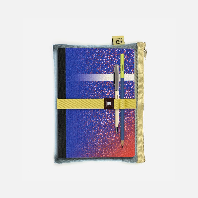 Le Voyageur Los Angeles jaune Papier Tigre sur un carnet graphique