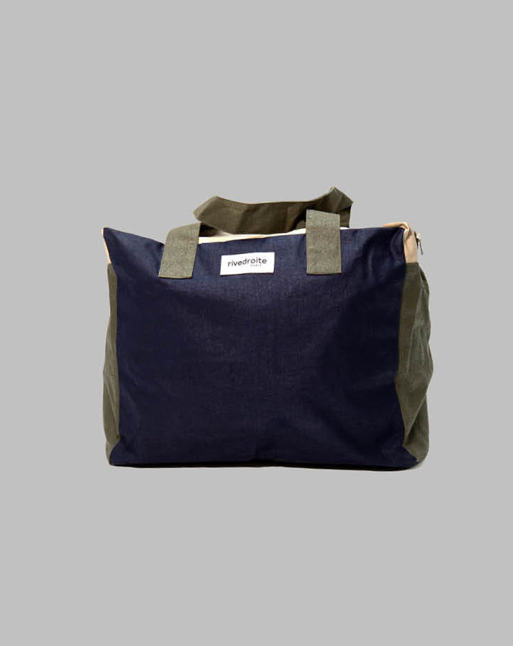 Sac Célestins Rive Droite coton ciré Bronx - vue principale