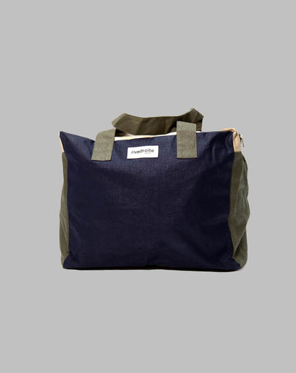 Sac Célestins Rive Droite coton ciré Bronx - vue principale