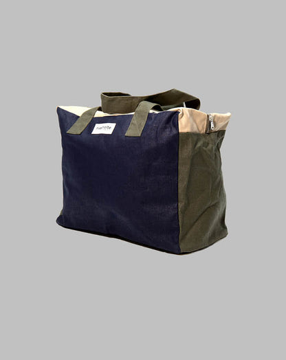 Sac Célestins Rive Droite coton ciré Bronx - vue 2