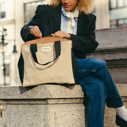 Sac Célestins Rive Droite coton ciré Manhattan - vue principale
