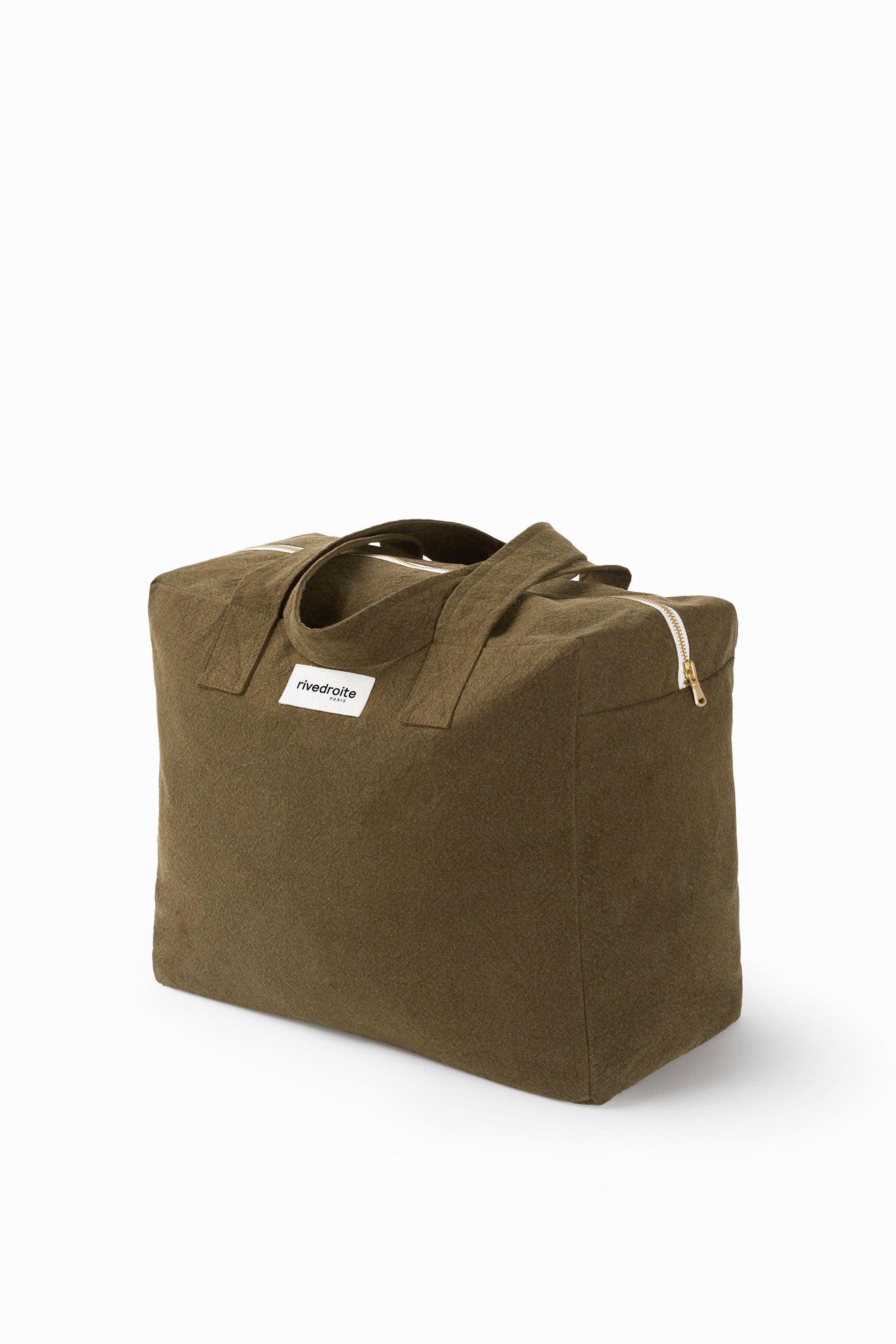 Sac Célestins Rive Droite coton recyclé kaki Military green - vue 6