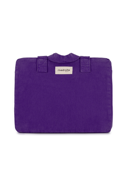 Sac Célestins Rive Droite sergé de coton Malibu Purple - vue 5