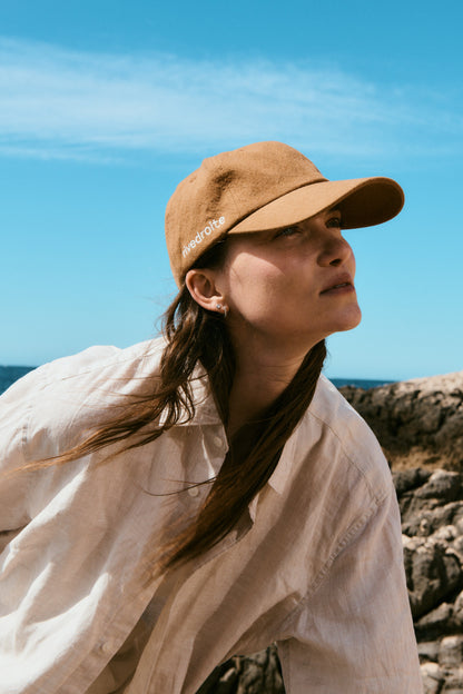 Casquette Colette Rive Droite tobacco - vue principale