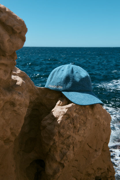 Casquette Colette Rive Droite denim clair Stone washed - vue 2