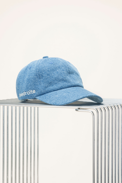 Casquette Colette Rive Droite denim clair Stone washed - vue 3