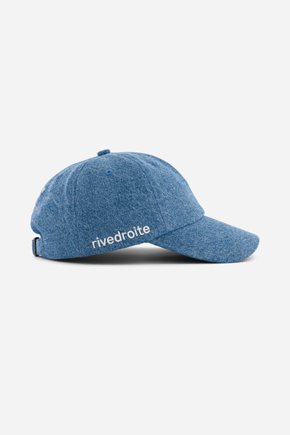 Casquette Colette Rive Droite denim clair Stone washed - vue 5