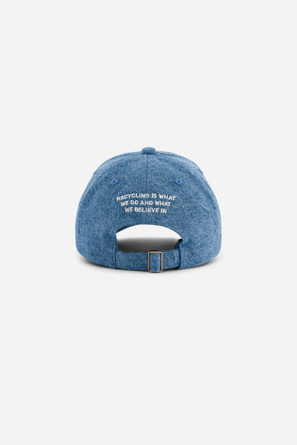 Casquette Colette Rive Droite denim clair Stone washed - vue 6