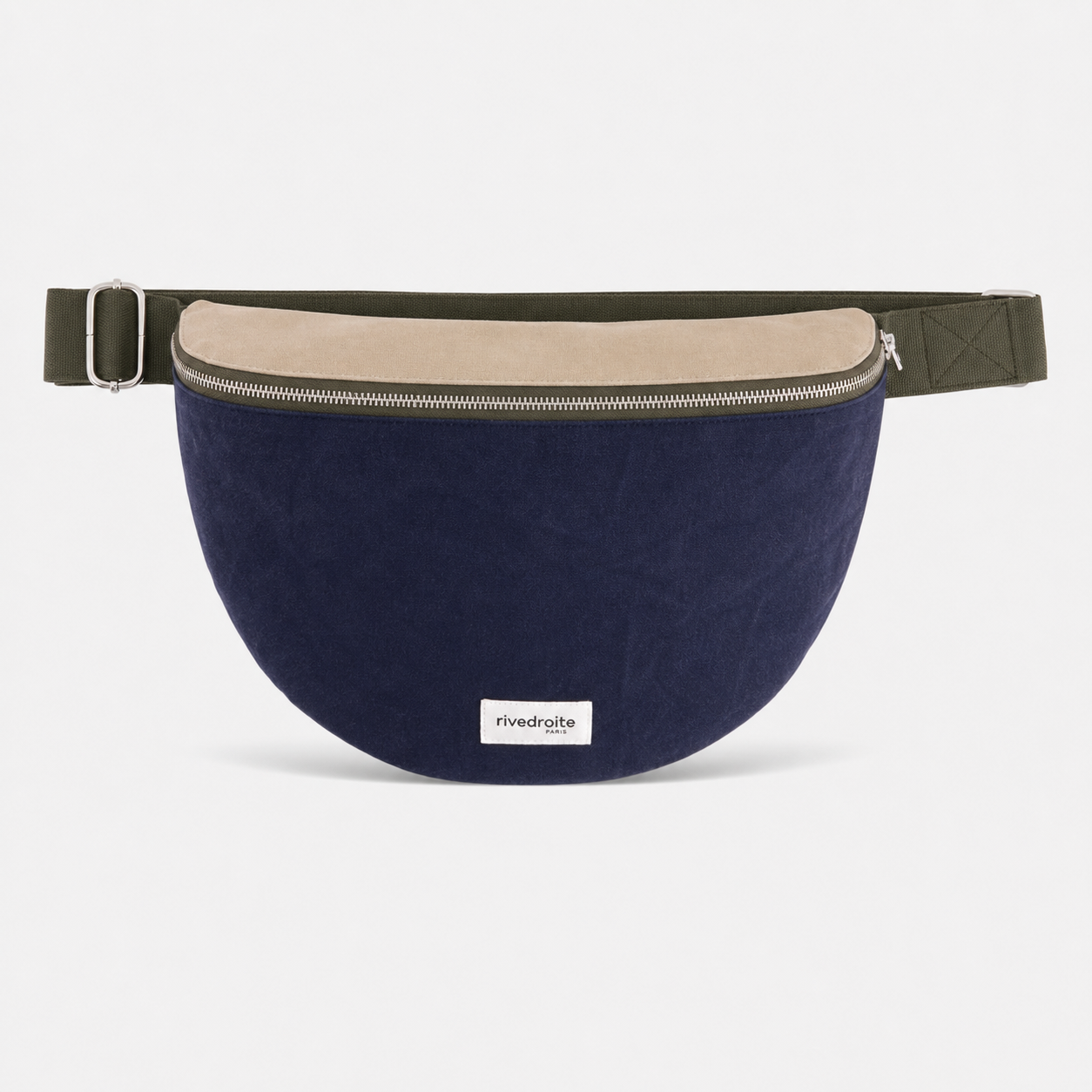 Sac banane Custine XL Rive Droite coton ciré Bronx - packshot