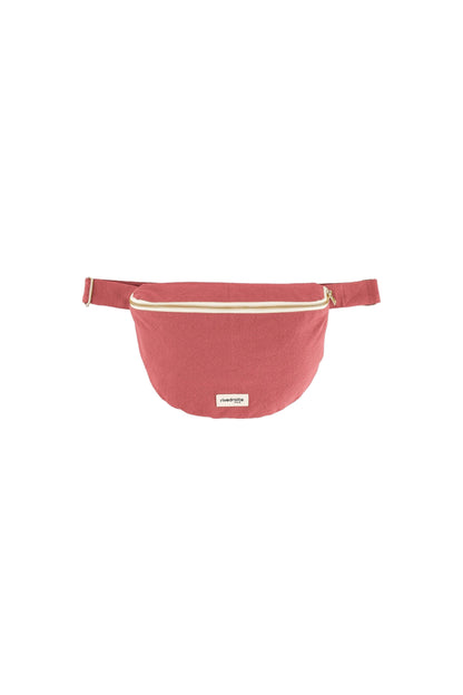 Sac banane Custine XL coton recyclé Rive Droite - Medina Pink - vue principale