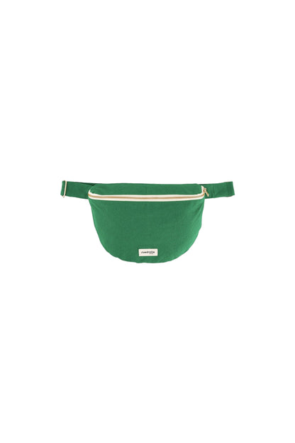 Sac banane Custine XL coton recyclé Rive Droite - Palm Green - vue principale