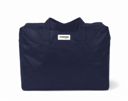 Sac Elzévir Rive Droite coton ciré Blue moon - packshot