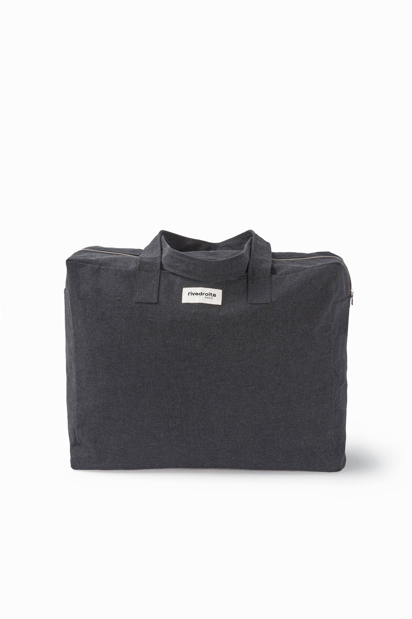 Sac Elzévir Rive Droite coton recyclé noir - vue 2