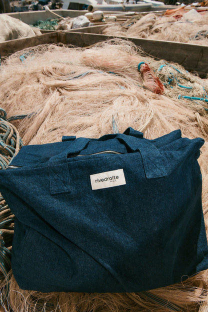 Sac Elzévir Rive Droite denim brut Raw - vue 2
