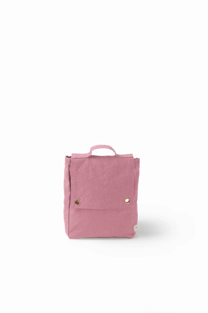 Sac à dos enfant Minimes Rive Droite bois de rose - vue de face