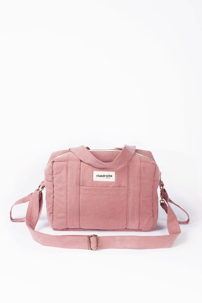Sac a langer Mini Darcy Rive Droite bois de rose - vue 2