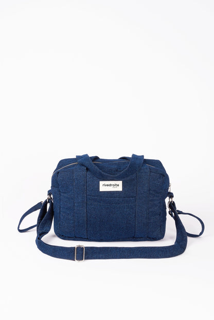 Sac a langer Mini Darcy Rive Droite denim brut - vue 2