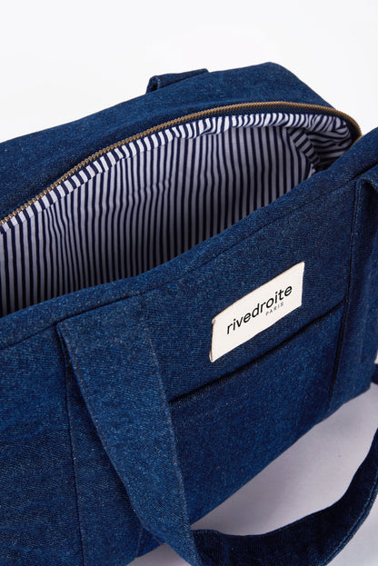 Sac a langer Mini Darcy Rive Droite denim brut - vue 4