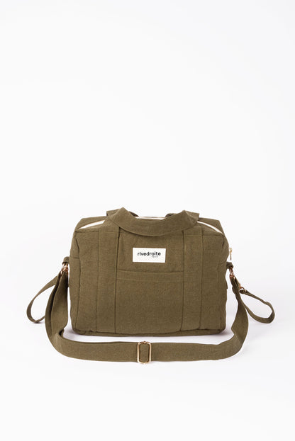 Sac a langer Mini Darcy Rive Droite kaki military green - vue 2
