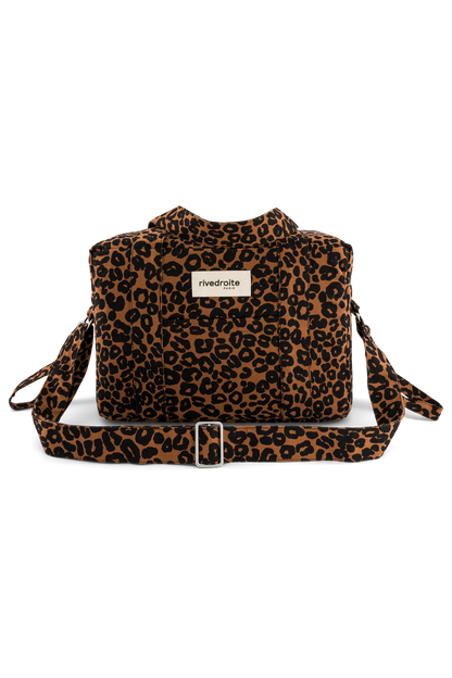 Sac a langer Mini Darcy Rive Droite leopard packshot