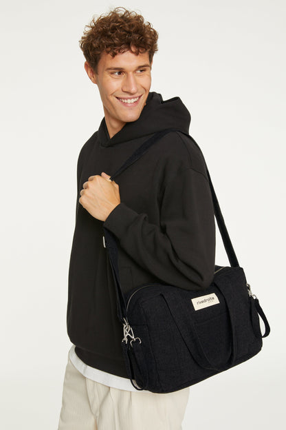 Sac a langer Mini Darcy Rive Droite noir - vue principale