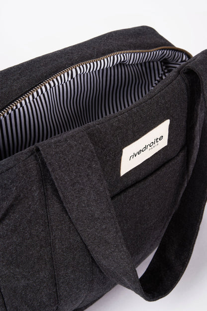Sac a langer Mini Darcy Rive Droite noir - vue 4