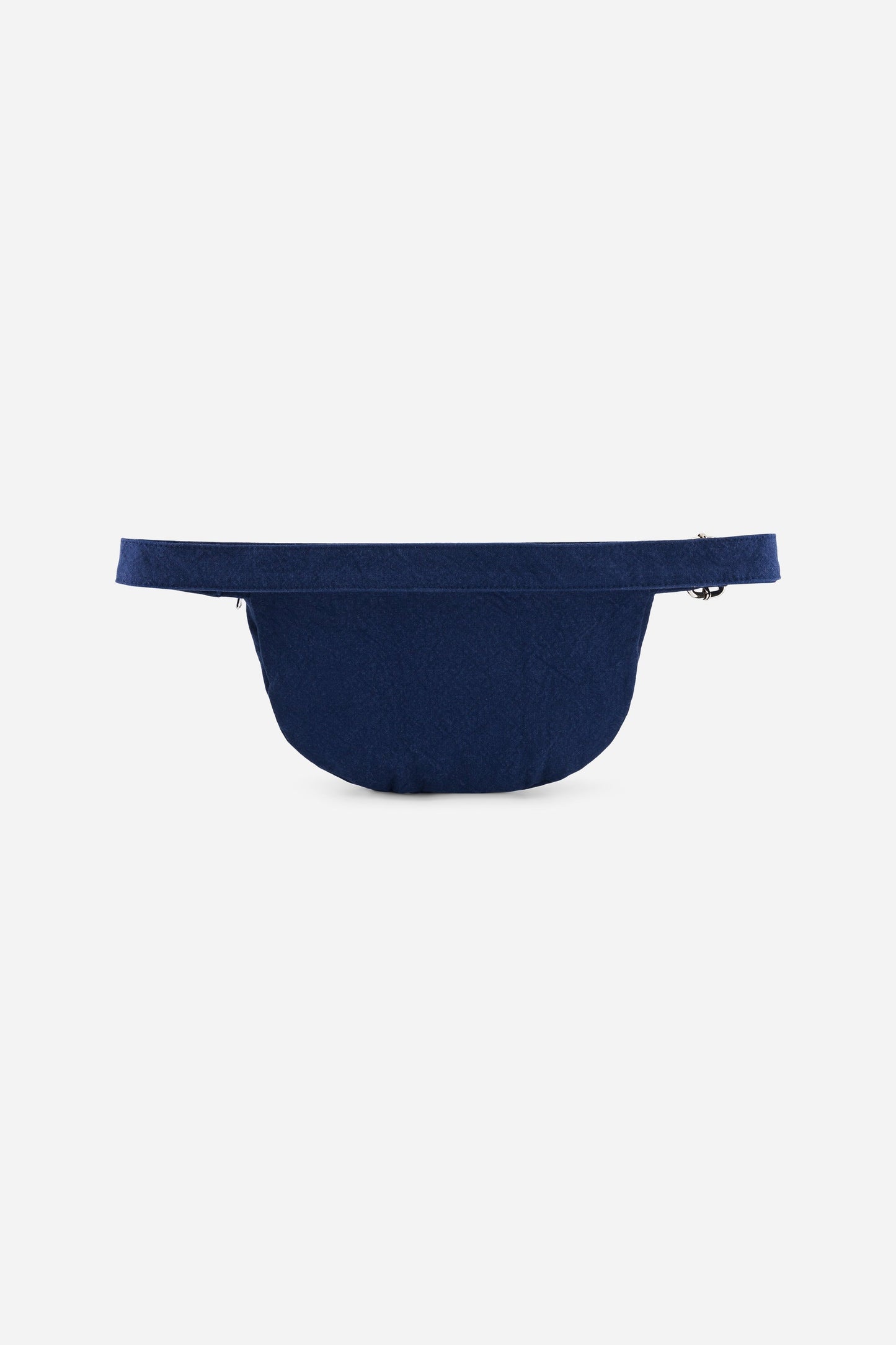 Sac banane Custine coton recyclé Rive Droite - Bleu nuit / Midnight blue - vue 3