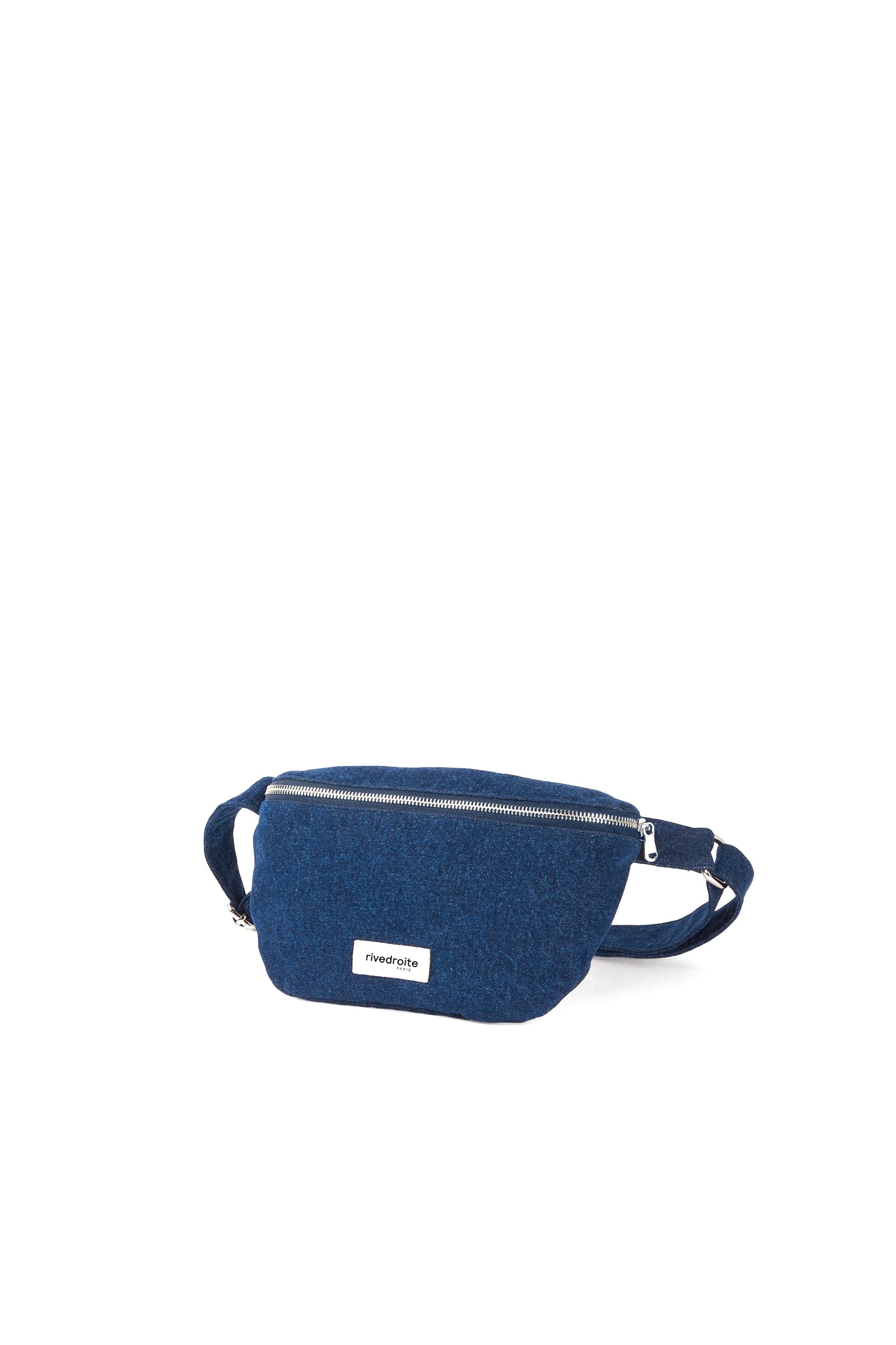 Sac banane Custine Denim brut Rive Droite - Denim brut / Raw - vue packshot officielle
