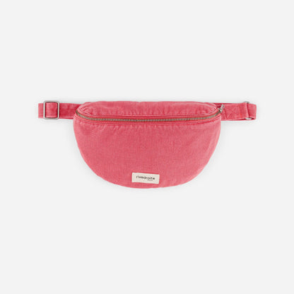 Sac banane Custine sergé de coton Rive Droite - Melrose Pink - vue principale