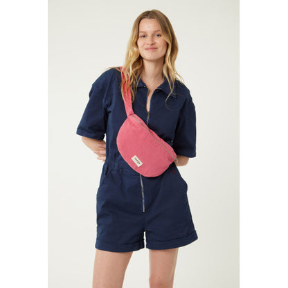 Sac banane Custine sergé de coton Rive Droite - Melrose Pink - vue 2